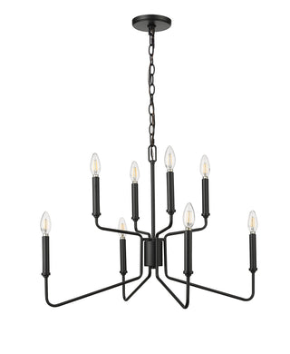 Buy matte-black Raven Chandelier by Millennium