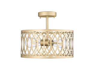 Buy painted-modern-gold Arelyn Flush Mount Ceiling Light by Millennium