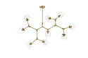 Cavoli Chandelier by Elegant Lighting