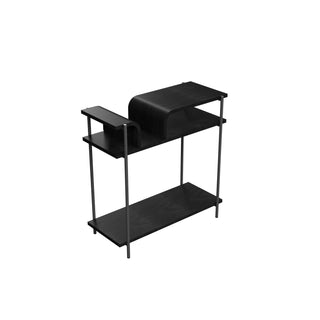Buy charcoal Cascade Console Table by Accord Lighting