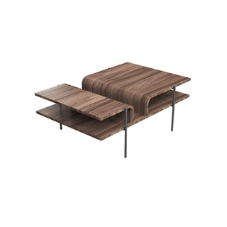 Buy american-walnut Cascade Coffee Table by Accord Lighting