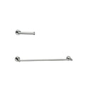 stainless steel 2-Piece Bathroom Hardware Set Accessory by Elegant Lighting