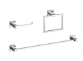 stainless steel 3-Piece Bathroom Hardware Set Accessory by Elegant Lighting