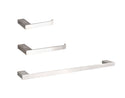 stainless steel 3-Piece Bathroom Hardware Set Accessory by Elegant Lighting