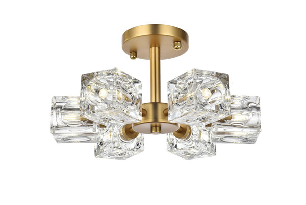 Lyra Flush Mount Light by Elegant Lighting