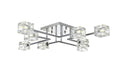 Lyra Flush Mount Ceiling Light by Elegant Lighting