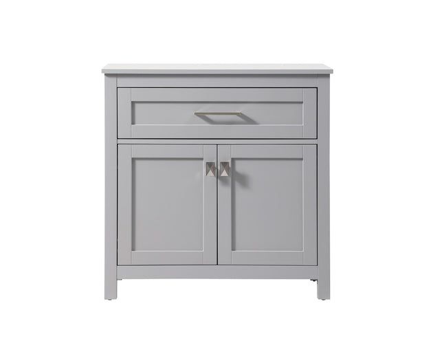 Adian Bathroom Storage Freestanding Cabinet by Elegant Lighting