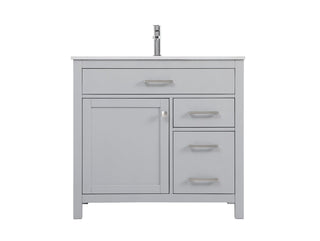 Buy grey Lewis Vanity by Elegant Lighting