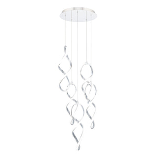 Buy chrome Interlace Chandelier by W.A.C. Lighting