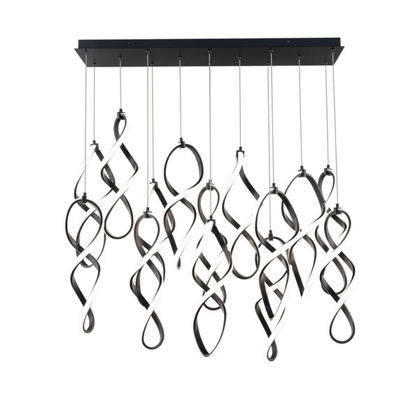 Interlace Chandelier by W.A.C. Lighting