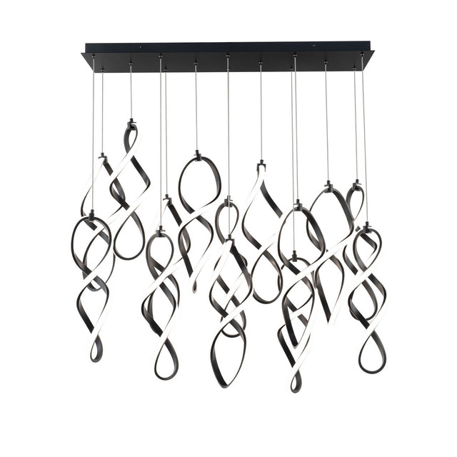 Interlace Chandelier by W.A.C. Lighting