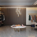 Quill Chandelier by W.A.C. Lighting
