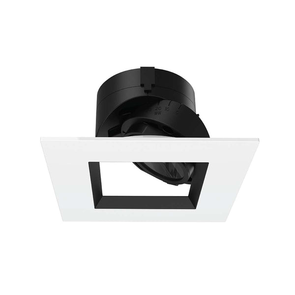 Die-cast aluminum trim with die-cast aluminum heat sink LED Light Engine Accessory by W.A.C. Lighting