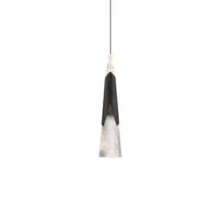 Buy black-and-white-shade Kilt Pendant by Modern Forms