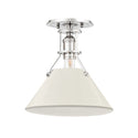 Painted No. Outdoor (Damp) Semi Flush Mount Light by Hudson Valley