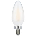 Torpedo 8 Watt E12 C11 120V Outdoor (Wet)LED 3000k Light Bulb by Satco
