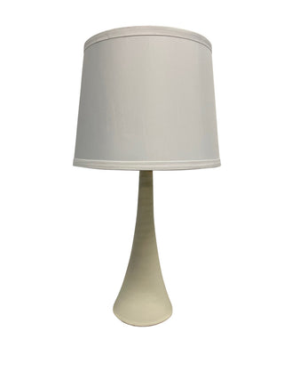Buy oatmeal-with-off-white-linen-glass-and-white-shade Scatchard Table Lamp by House of Troy
