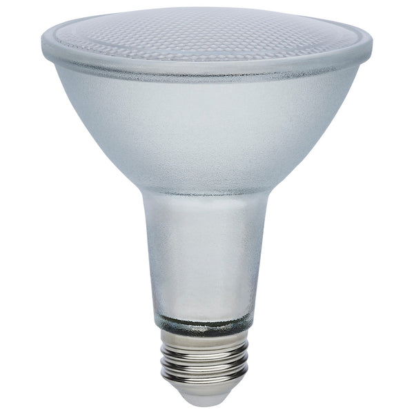 Reflector 12 Watt E26 PAR30LN 120.00V LED 4000k Light Bulb by Satco