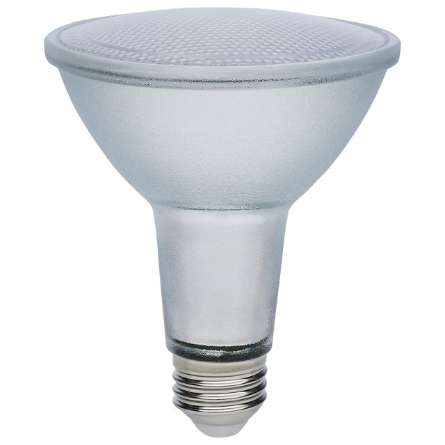 Reflector 12 Watt E26 PAR30LN 120.00V LED 5000k Light Bulb by Satco