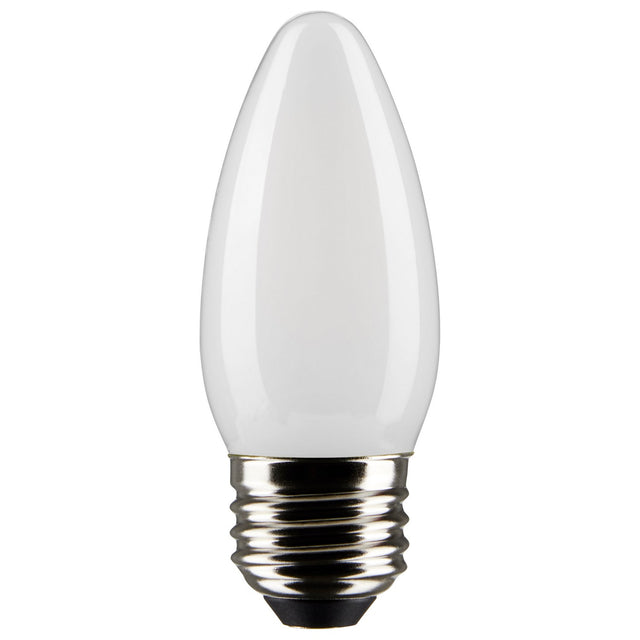 Tubular 5 Watt E26 B11 120.00V LED 5000k Light Bulb by Satco