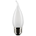 Satco Flame Tip Light Bulb