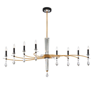 Buy soft-gold-black Tempest Chandelier by Schonbek