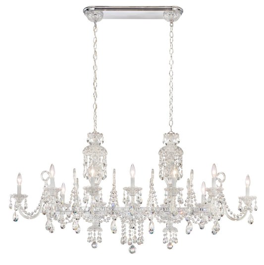 Sterling Linear Chandelier by Schonbek