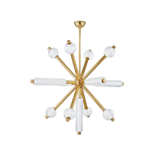 Atom Outdoor (Damp) Chandelier by Corbett Lighting