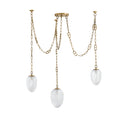 Daith Outdoor (Damp) Chandelier by Corbett Lighting
