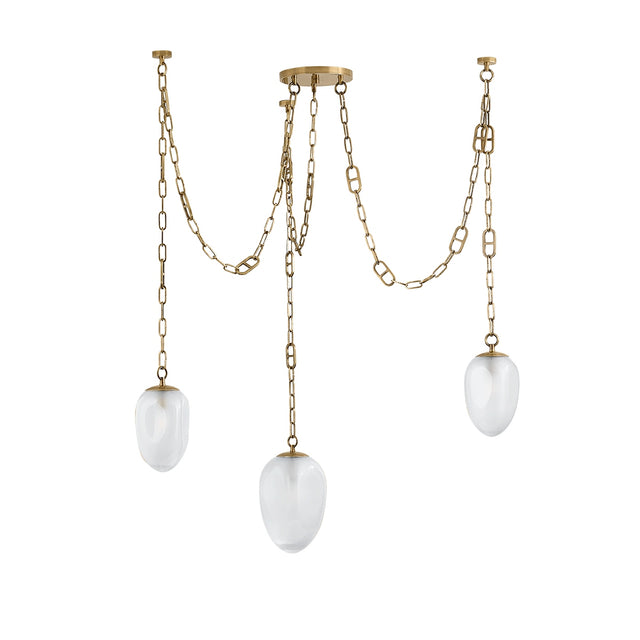 Daith Outdoor (Damp) Chandelier by Corbett Lighting