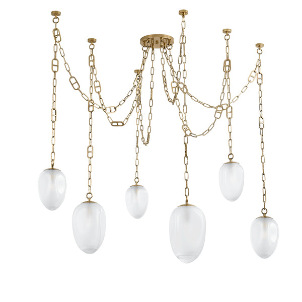 Daith Outdoor (Damp) Chandelier by Corbett Lighting
