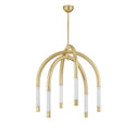 Zeme Outdoor (Damp) Chandelier by Corbett Lighting
