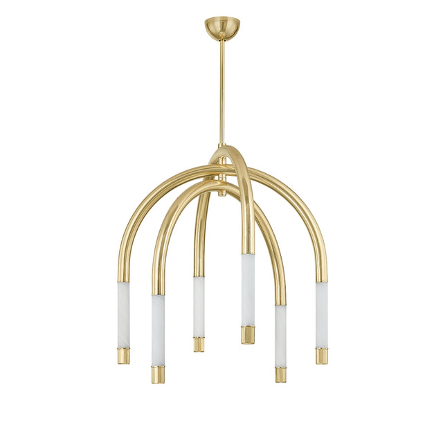 Zeme Outdoor (Damp) Chandelier by Corbett Lighting