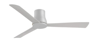 Buy grey-finish-with-grey-blades 3-Blades Simple Flush-&quot; Outdoor (Wet) Ceiling Fan by Minka Aire