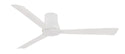 Simple Flush-" Outdoor (Wet) Hugger Ceiling Fan by Minka Aire