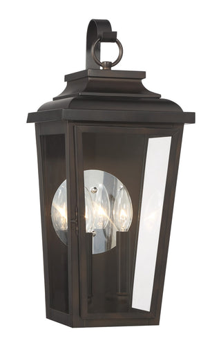Buy chelesa-bronze-with-clear-glass-and-clear-shade Irvington Manor Outdoor (Wet) Lantern by Minka-Lavery