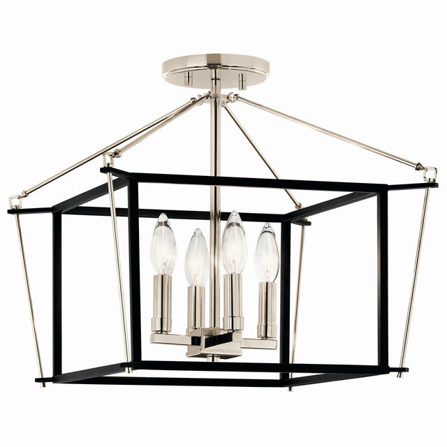 Eisley Semi-Flush Mount Ceiling Light by Kichler