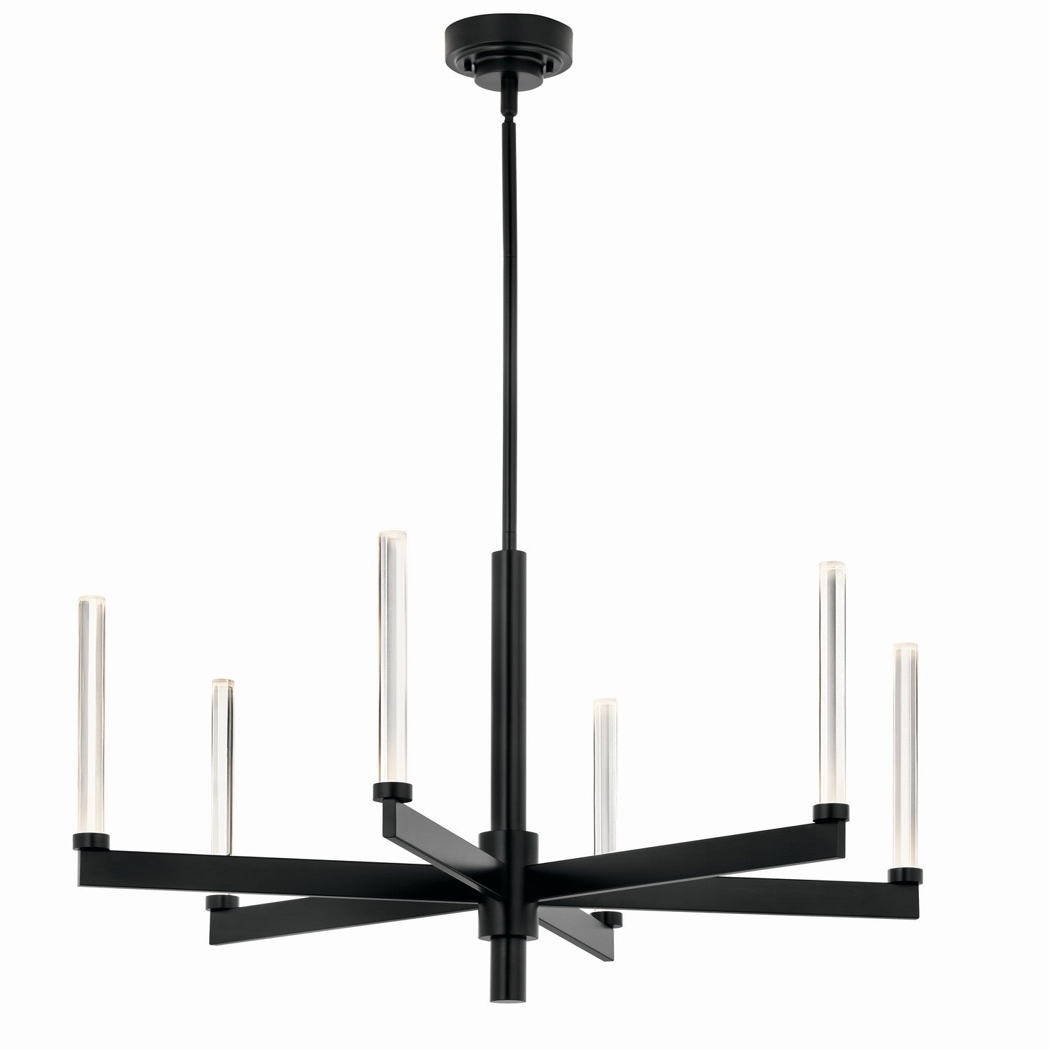 Kichler - 52667BK - LED Chandelier - Sycara - Black from Lighting & Bulbs Unlimited in Charlotte, NC