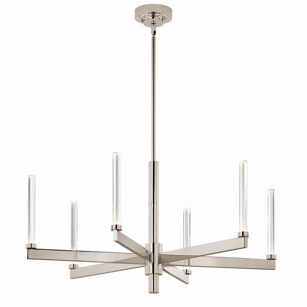 Kichler - 52667PN - LED Chandelier - Sycara - Polished Nickel from Lighting & Bulbs Unlimited in Charlotte, NC