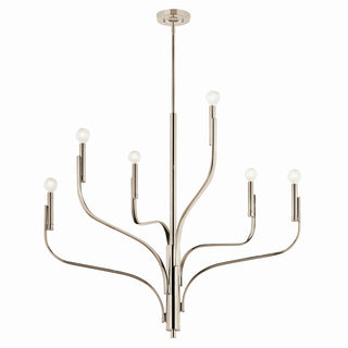 Buy polished-nickel Livadia Chandelier by Kichler