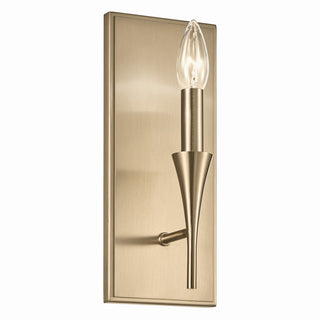 Buy champagne-bronze Alvaro Outdoor (Damp) Sconce by Kichler