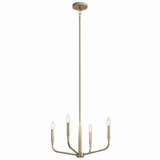 Buy champagne-bronze Madden Semi-Flush Mount Chandelier by Kichler