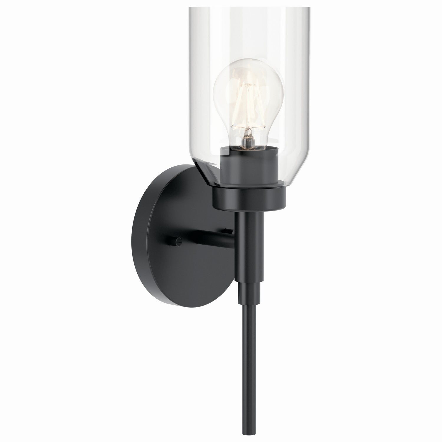 Kichler - 55183BK - One Light Wall Sconce - Madden - Black from Lighting & Bulbs Unlimited in Charlotte, NC