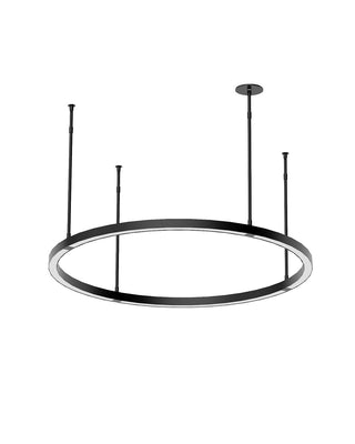 Stagger Outdoor (Damp) Chandelier by Visual Comfort Modern