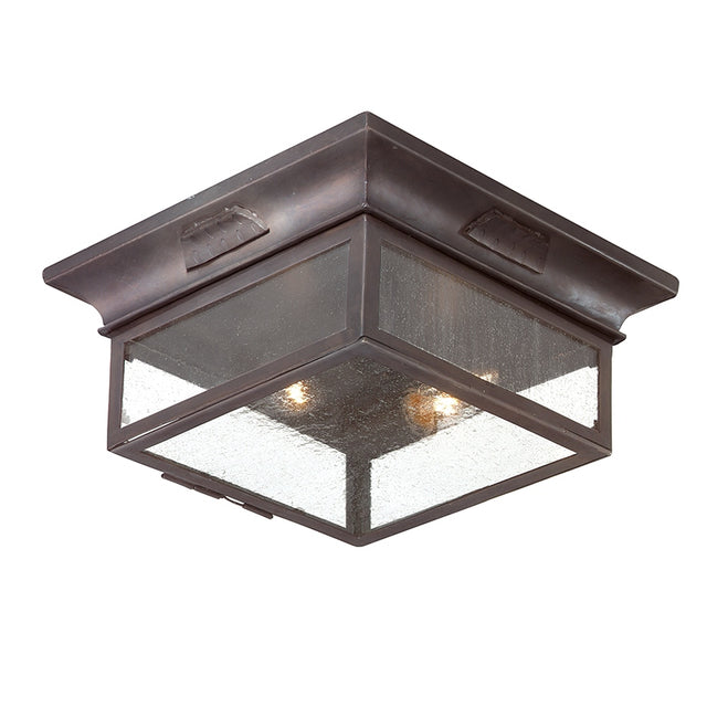 Newton Outdoor (Damp) Flush Mount Light by Troy Lighting