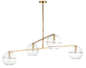Lowing Outdoor (Damp) Chandelier by Visual Comfort Modern