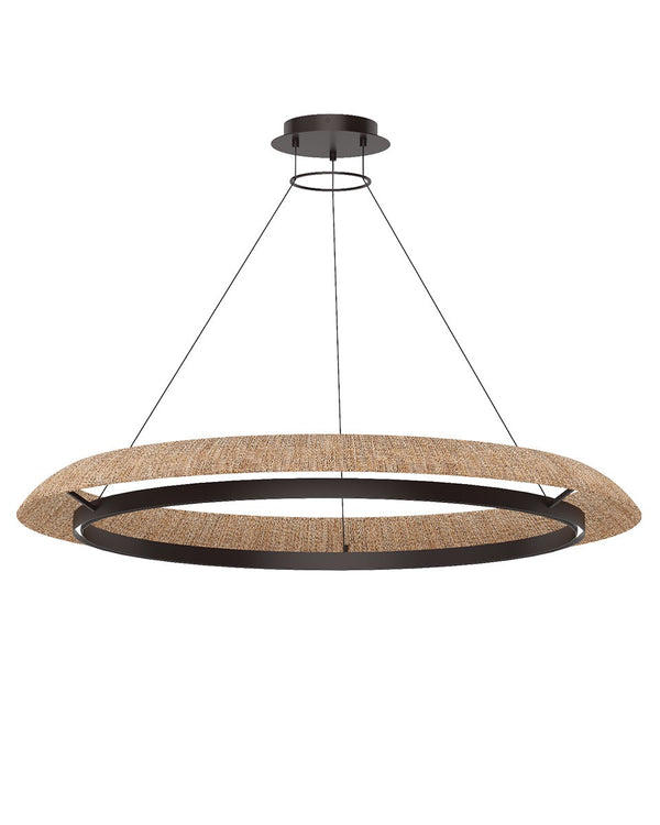 Noa Outdoor (Damp) Chandelier by Visual Comfort Modern