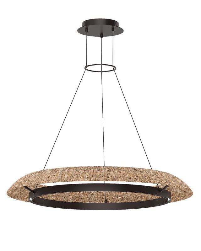 Noa Outdoor (Damp) Chandelier by Visual Comfort Modern