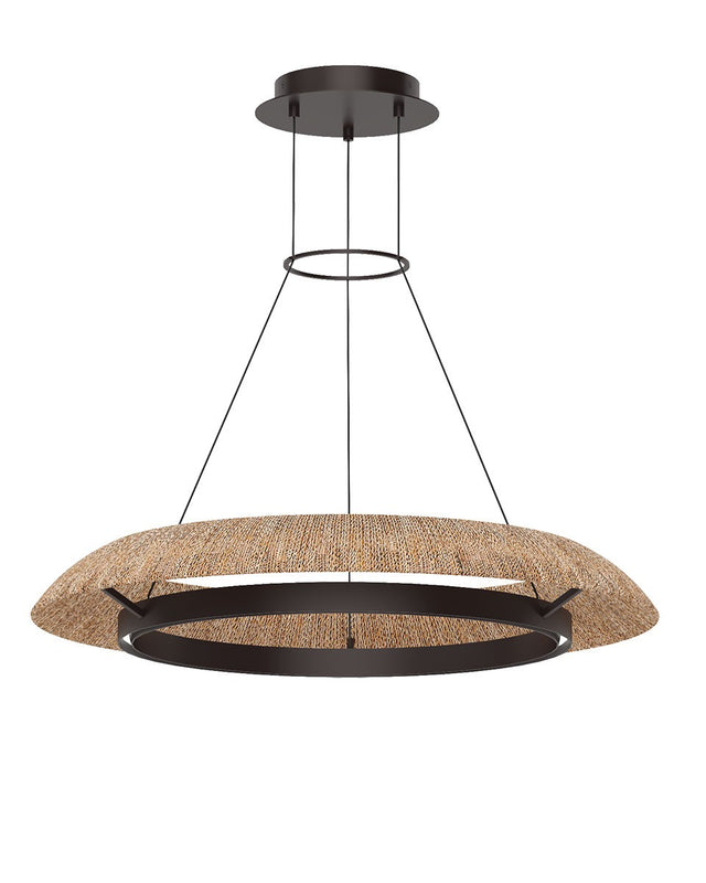 Noa Outdoor (Damp) Chandelier by Visual Comfort Modern