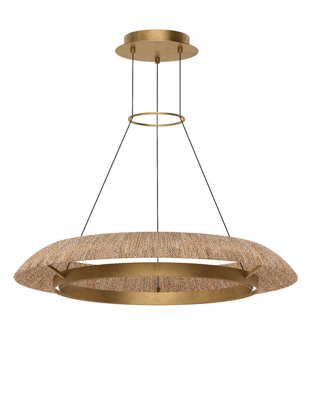 Noa Outdoor (Damp) Chandelier by Visual Comfort Modern